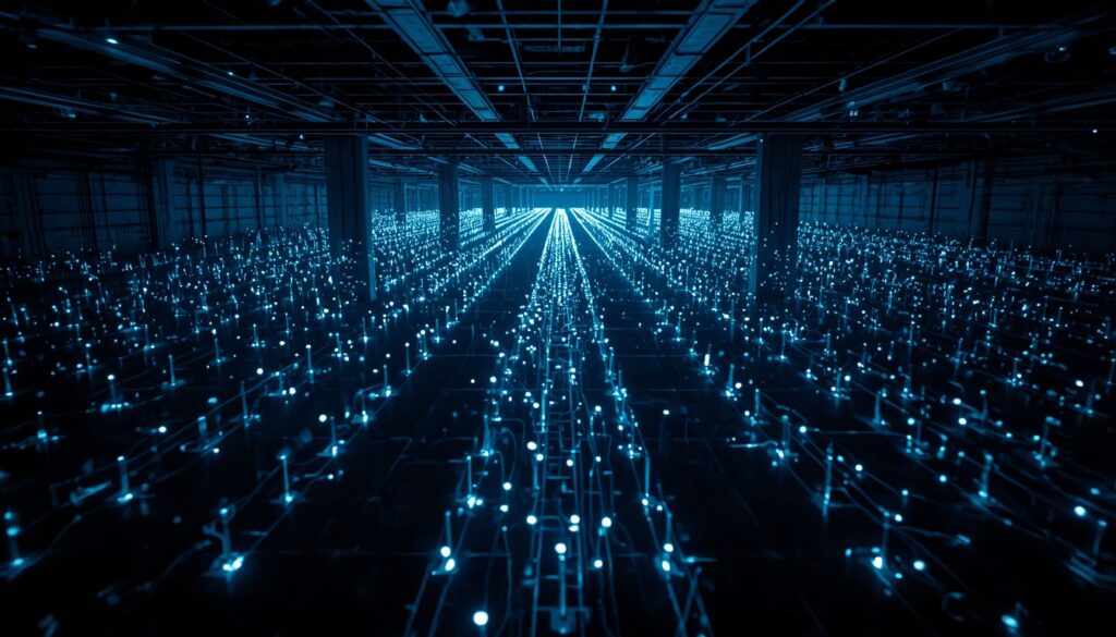 The Invisible Architecture: How Money Actually Moves Around the World lucid origin exquisite high fashion photography of a vast underground network of glowing fibe 0